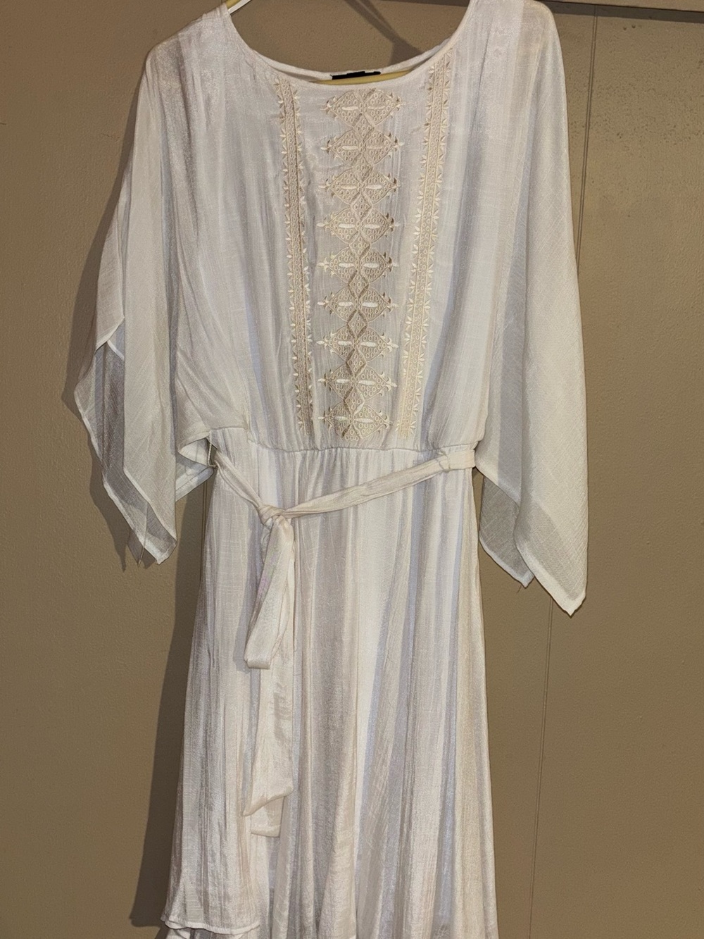 Alyx White Embroidered Boho Top